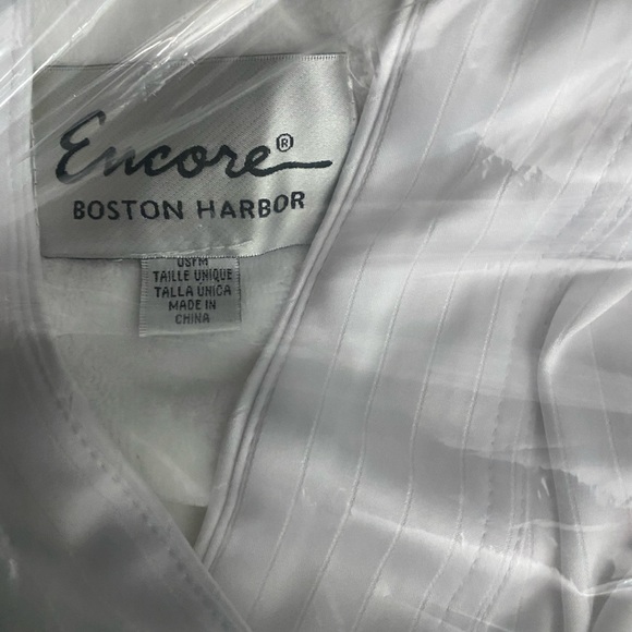 BathRobe Signature Spa Plush Soft White Kimono Luxury Unisex one size - Picture 7 of 7